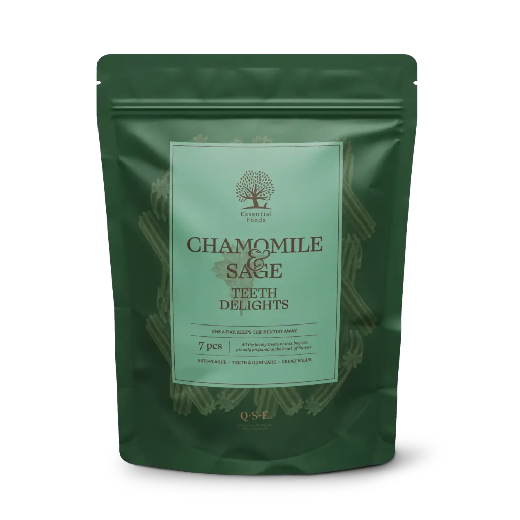 Essential Foods : Chamomile & Sage Teeth Delights