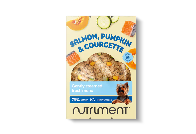Nutriment : Gently Steamed Fresh Menu - Salmon