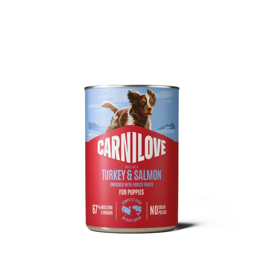 * Carnilove Dog : Can - Salmon & Turkey for Puppies