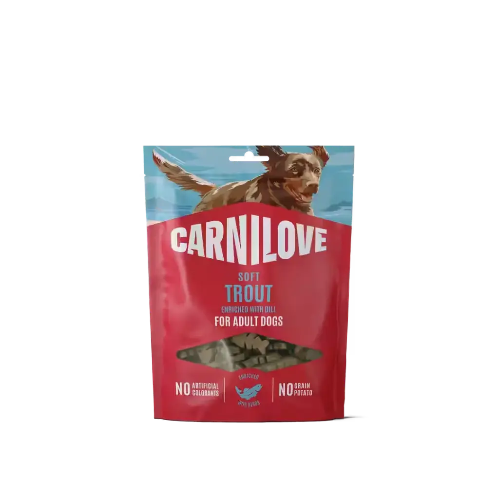 * Carnilove Dog : Soft Snack - Trout with Dill