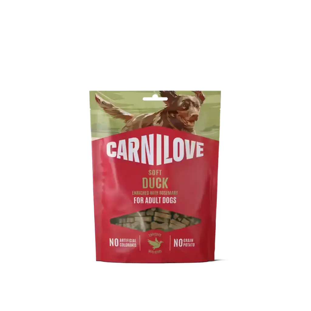 * Carnilove Dog : Soft Snack - Duck with Rosemary