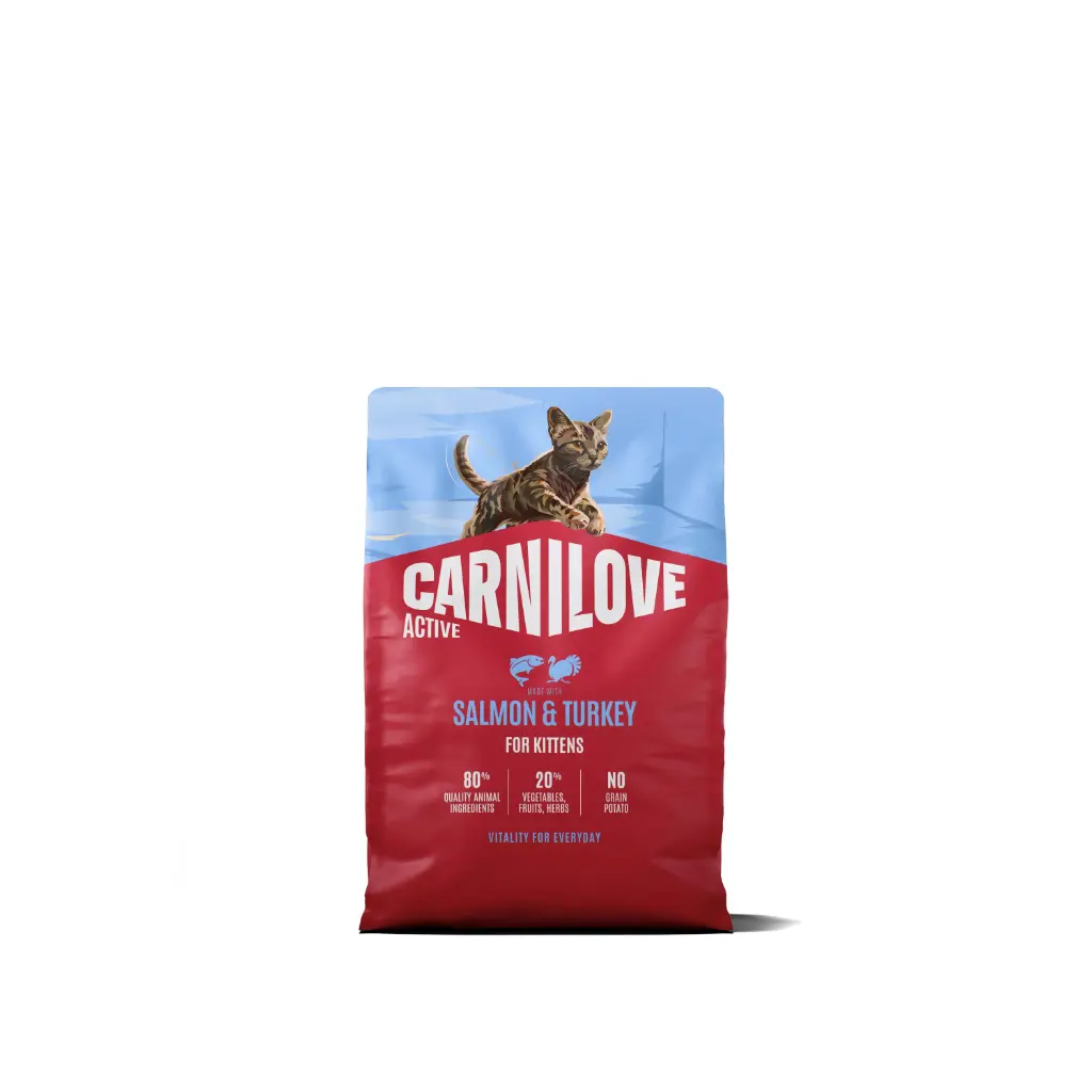 * Carnilove Cat Active : Salmon & Turkey for Kittens