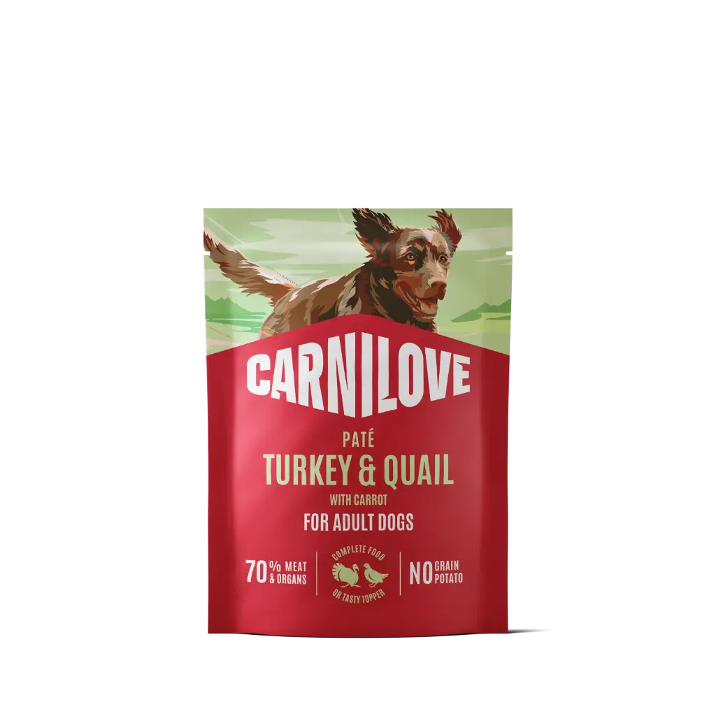 * Carnilove Dog : Pouch - Turkey & Quail with Yellow Carrot