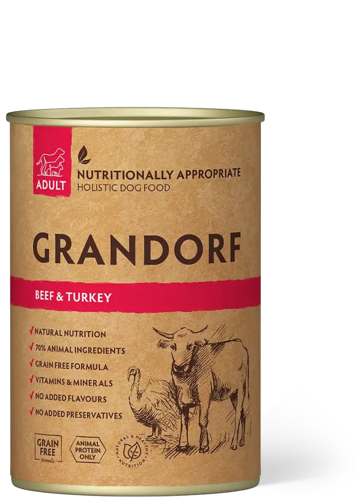 Grandorf : Beef & Turkey - Dog