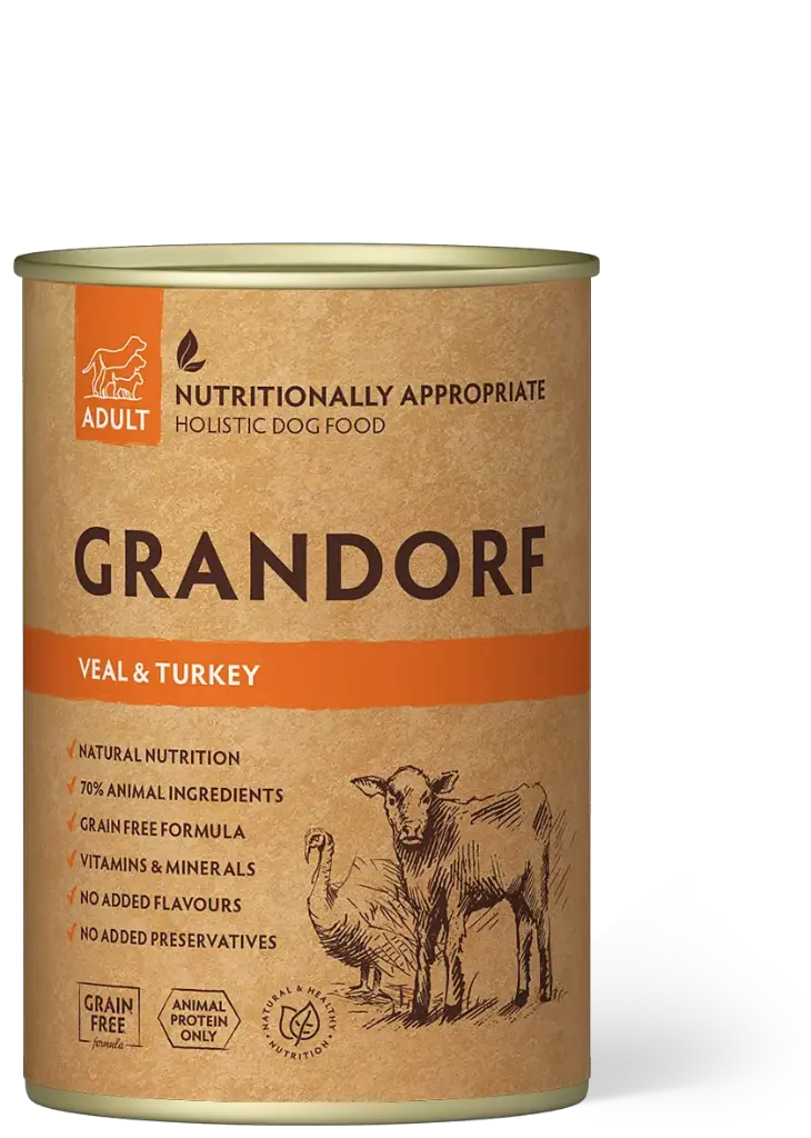 Grandorf : Veal & Turkey - Dog