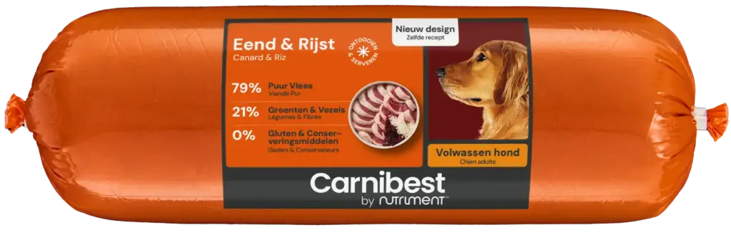 Carnibest : Eend & Rijst - 500 g 