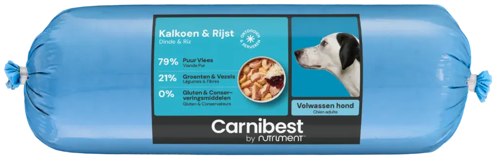Carnibest : Kalkoen & Rijst - 500 g  