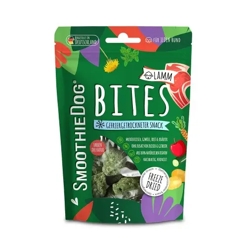 SmoothieDog : Freeze Dried Bites - Lam