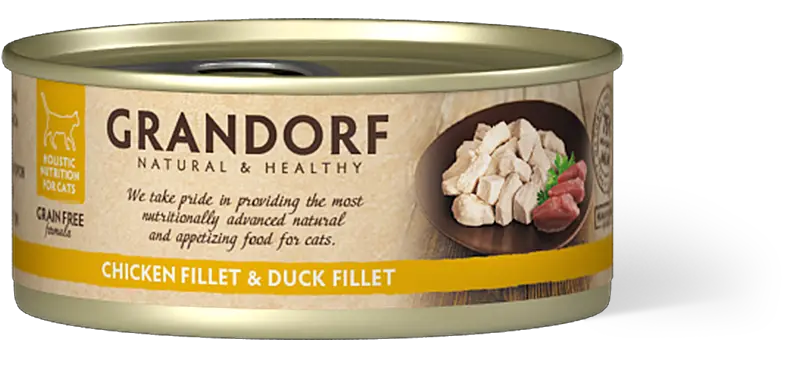 Grandorf : Chicken Breast & Duck Fillet - Cat