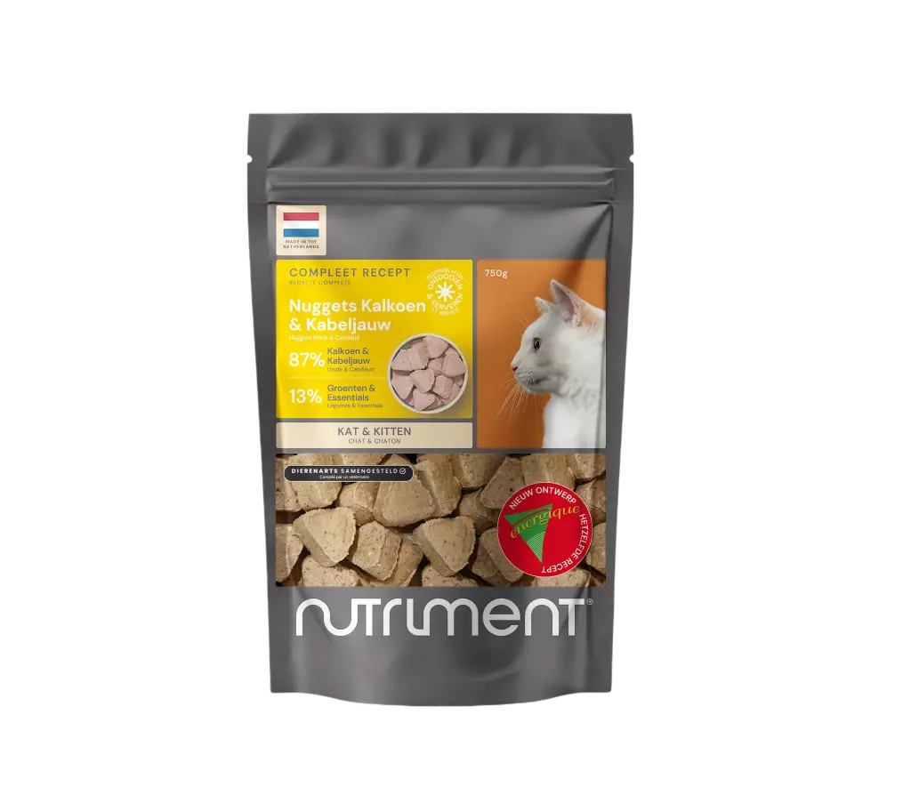 Energique Kat : Kalkoen/Kabeljauw - 750 g
