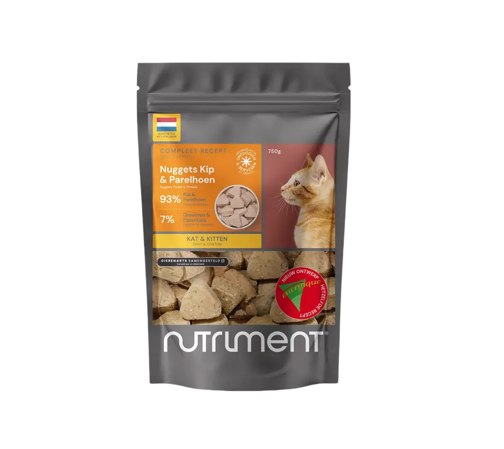 Energique Kat : Kip/Parelhoen - 750 g