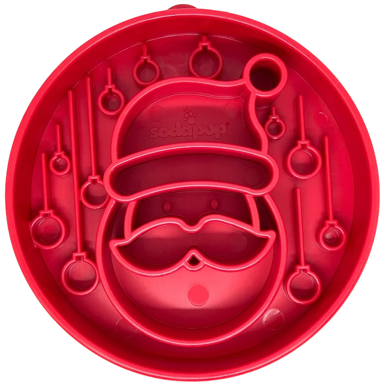 Sodapup : Santa Design Ebowl Slowfeeder