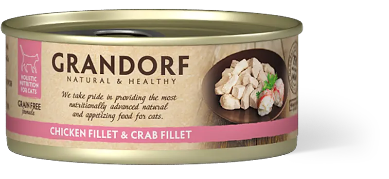 Grandorf : Chicken Breast & Crab Fillet - Cat