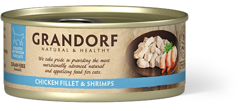 Grandorf : Chicken Breast & Shrimps - Cat