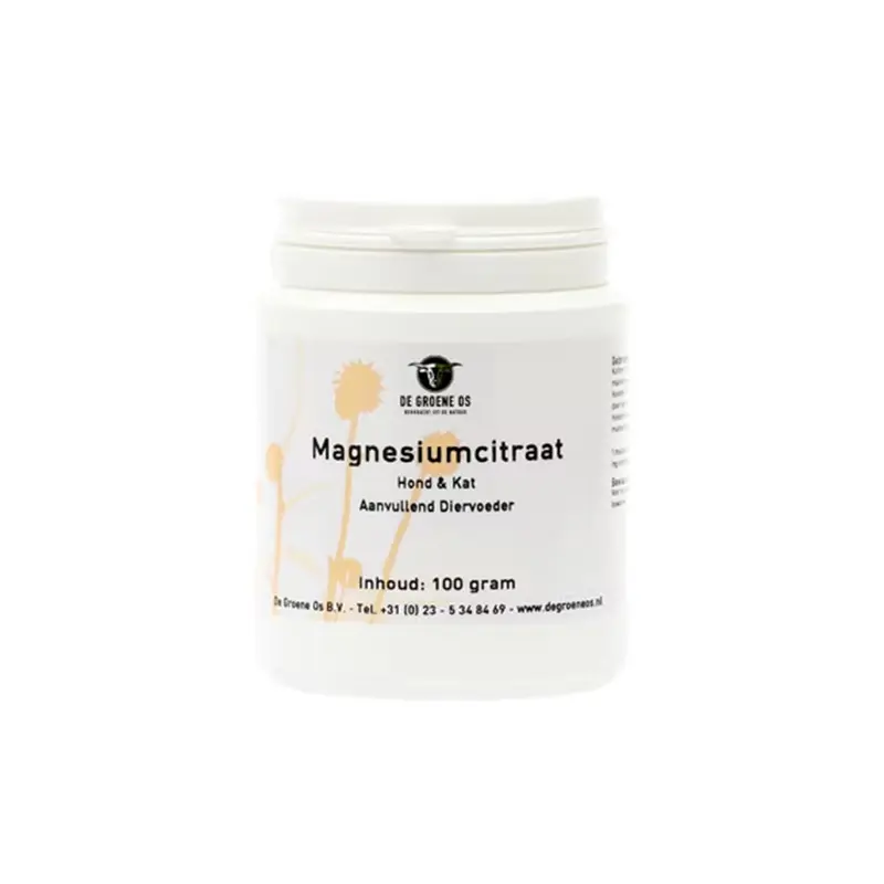 De Groene Os : Magnesiumcitraat
