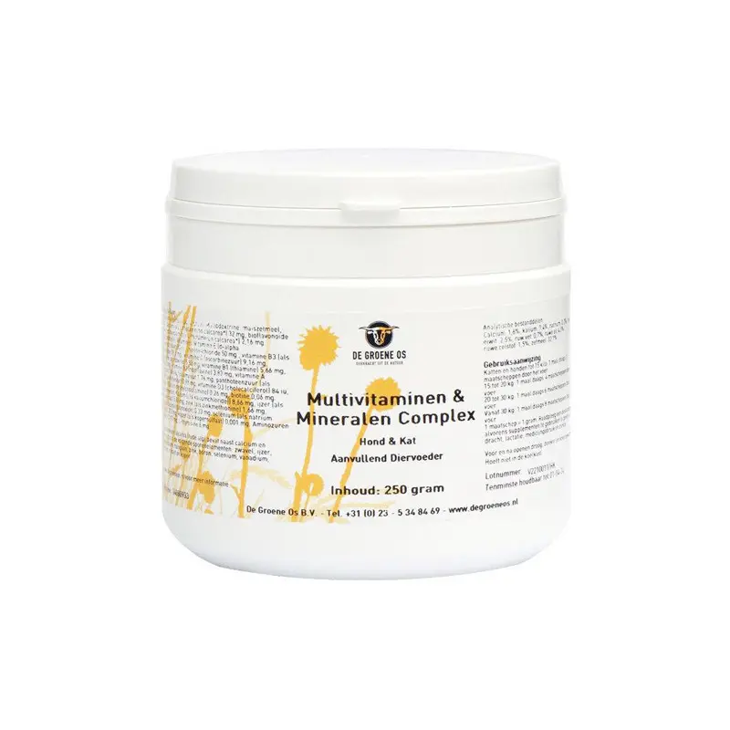 De Groene Os : Multivitaminen & Mineralen Complex 