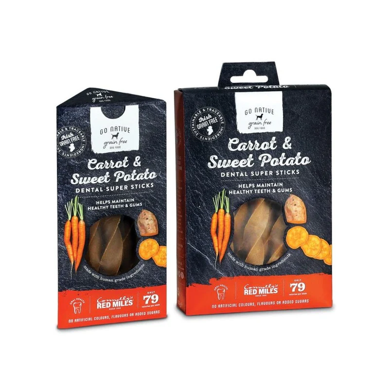 Go Native : Carrot & Sweet Potato Sticks