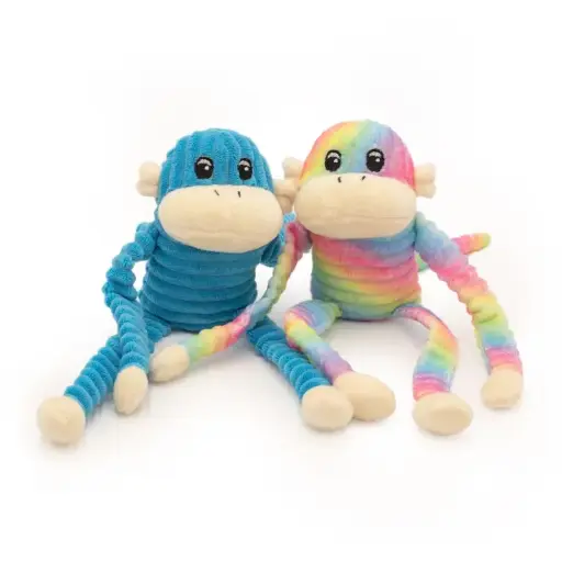 [4DC0270277] Zippy Paws : Spencer the Crinkle Monkey 2-Pack
