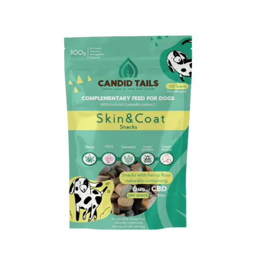 [4DC0010001] Candid Tails : CBD Skin&Coat Snack 