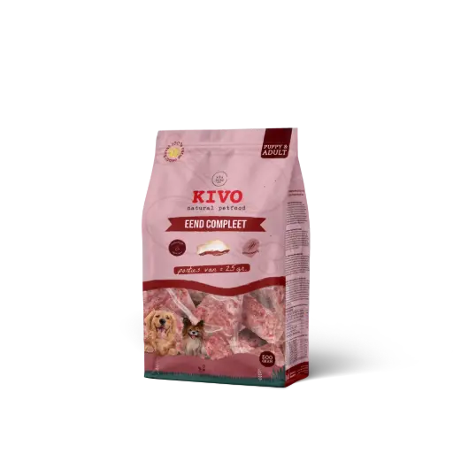 [4DC0310013] KIVO : Eend Compleet - Porties 