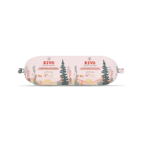 [4DC0310026] KIVO : Houdbare Worst Kip & Zalm