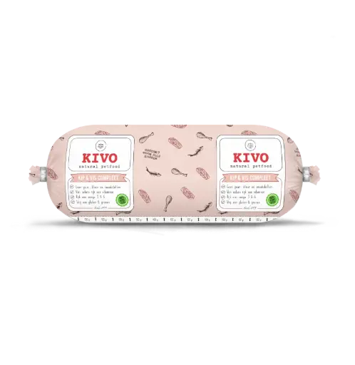 [4DC0310044] KIVO : Kip & Vis Compleet - 1 kg