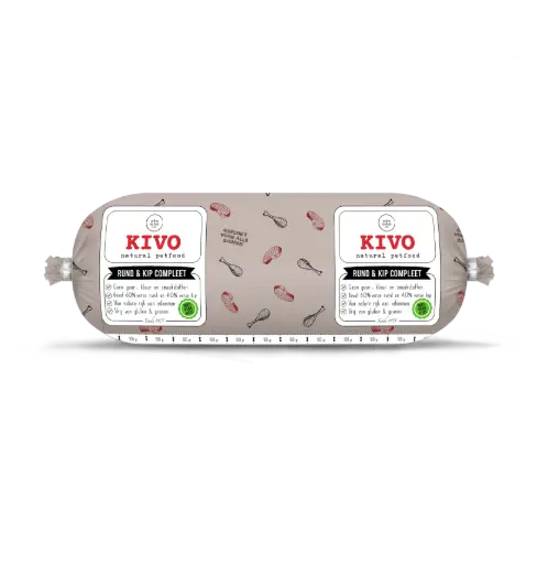 [4DC0310084] KIVO : Rund & Kip Compleet - 1 kg