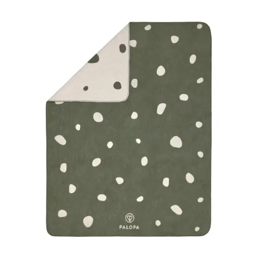 [4DC0330015] Palopa : Dog Blanket Ida Dots
