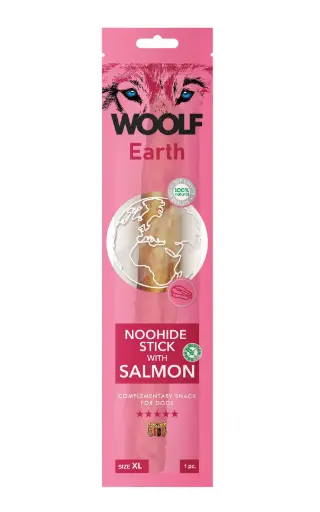 [4DC0050024] Woolf Earth : Noohide XL Stick with Salmon