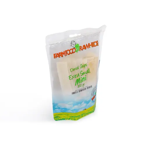 [4DC0360024] Farmfood : Dental chips XS mini - Pouch