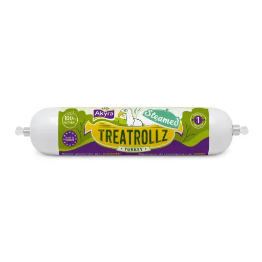 [4DC0390412] Akyra : Steamed Treatrollz - Kalkoen