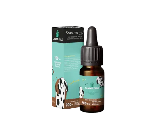 [4DC0010005] Candid Tails : CBD Oil For Medium Dogs - 700 mg