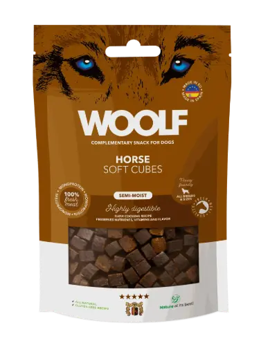 [4DC0050050] Woolf : Soft Cubes - Horse