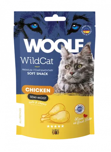 [4DC0050053] Woolf Wildcat : Soft Snacks Chicken