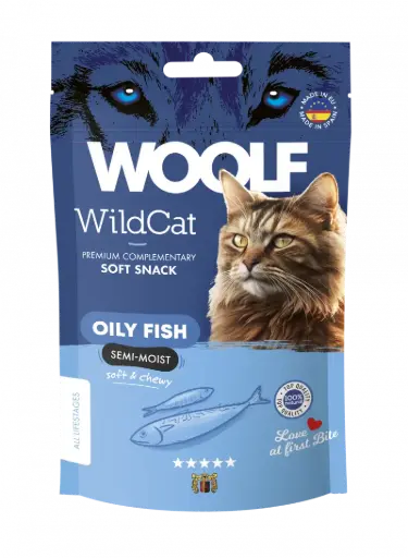 [4DC0050056] Woolf Wildcat : Soft Snacks Mackerel