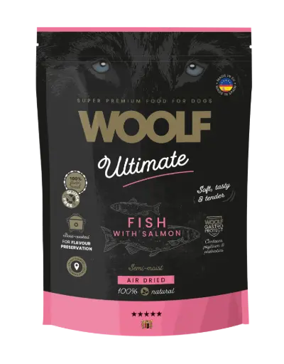 [4DC0050060] Woolf : Ultimate Dogfood : Fish with Salmon