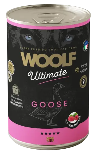 [4DC0050068] Woolf : Ultimate Canned Dogfood - Goose 