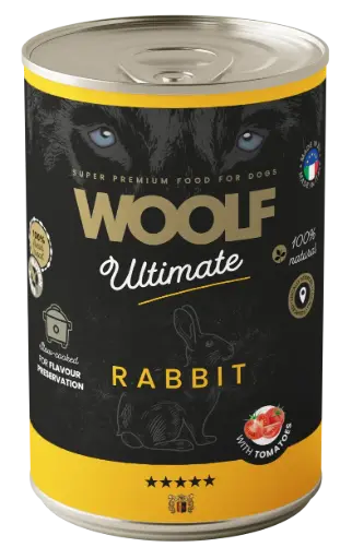 [4DC0050069] Woolf : Ultimate Canned Dogfood - Rabbit