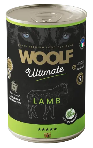 [4DC0050072] Woolf : Ultimate Canned Dogfood - Lamb