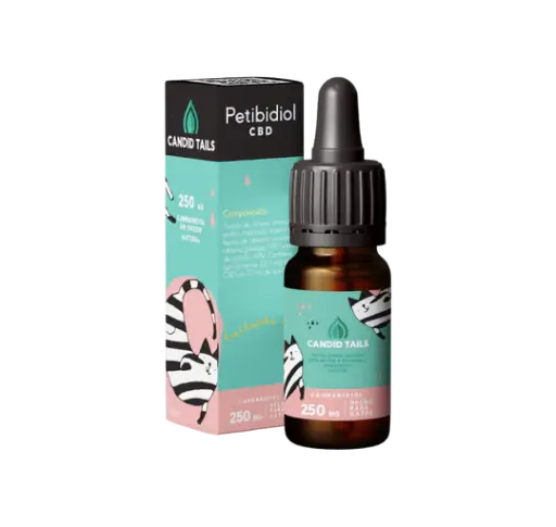 [4DC0010008] Candid Tails : CBD Oil for Cats - 250 mg