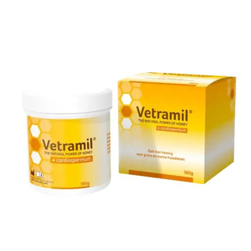 [4DC0420056] Vetramil : Zalf met honing 