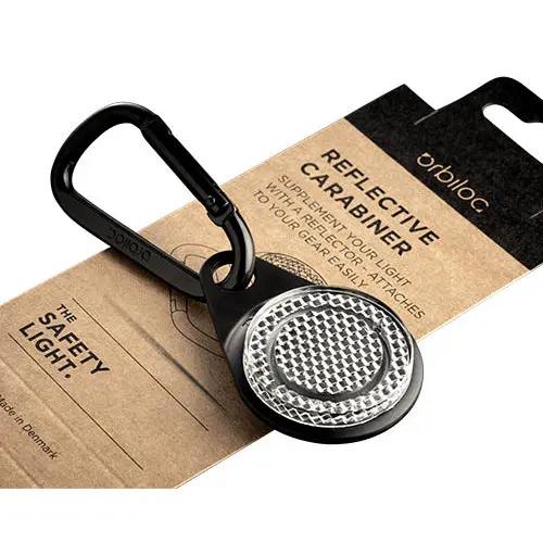 [4DC0430366] Orbiloc : Reflective Carabiner