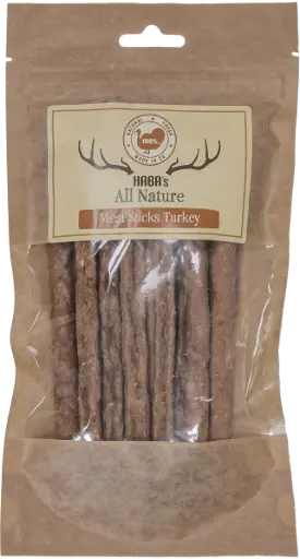 [4DC0460043] HABA's All Nature : Vleessticks Kalkoen
