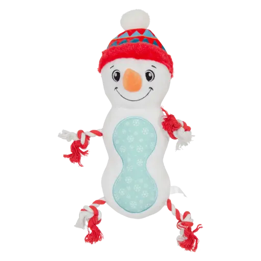 [4DC0460147] Jack&Vanilla : Holidays Sneeuwman met Touw 