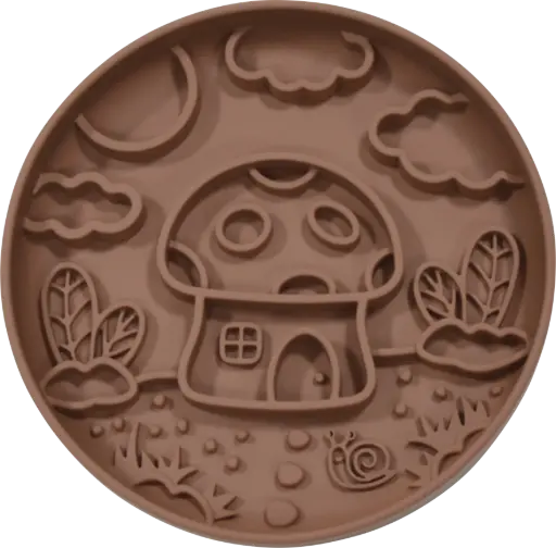 [4DC0460185] Jack&Vanilla : Slow Feeder Paddenstoel