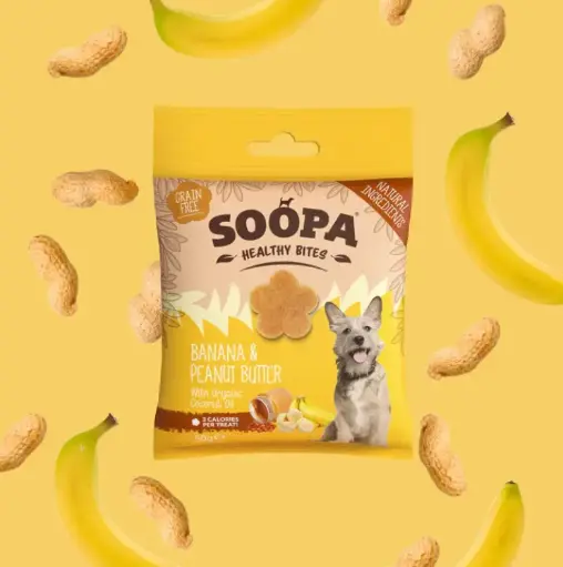 [4DC0470015] Soopa : Healthy Bites : Banana & Peanut Butter