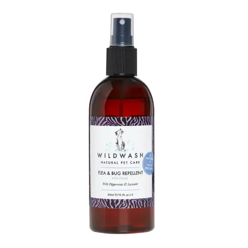 [4DC0480025] WildWash : PRO : Flea and Bug Repellent for Dogs & Horses Spray