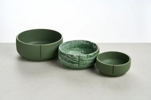 Pino : Klassieke Voerbak - Hond - Marmer Effect