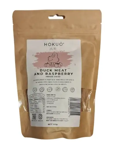 [4DC0610005] Hokuō : Duck & Raspberry 