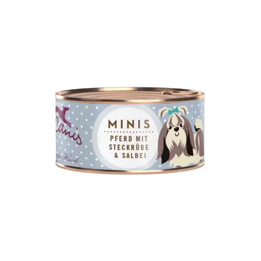 [4DC0070037] Terra Canis : Mini : Paard met Raap & Salie